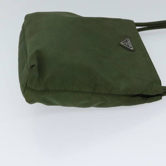 PRADA Shoulder Bag Nylon Khaki Auth 72482 - Picture 3 of 16